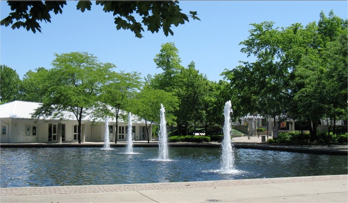 Fountains at Fraze Pavilion