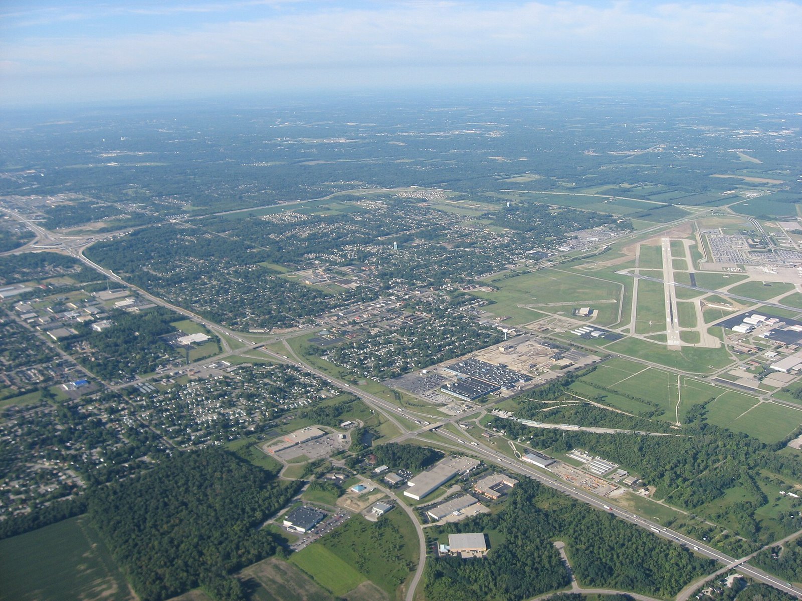 Vandalia and Dayton International Airport